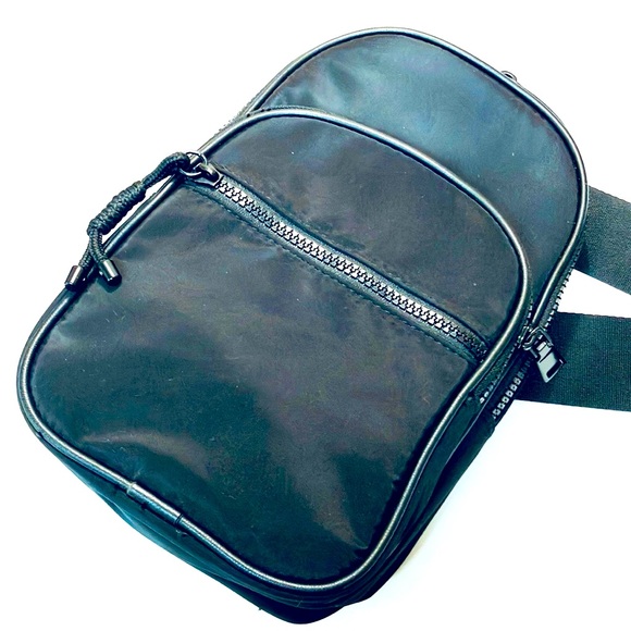 Miniature Crossbody Backpack Black - Picture 1 of 4